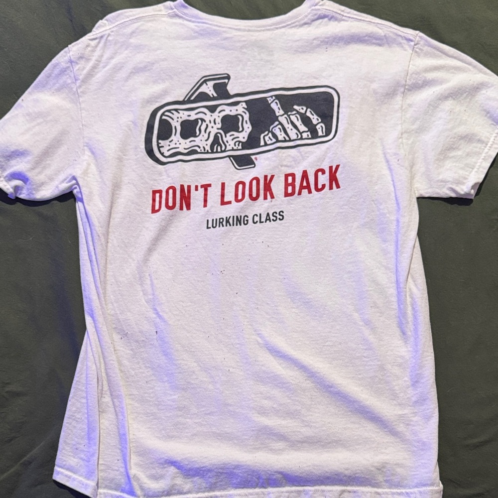 Lurking Class White Graphic Tee - Short Sleeve